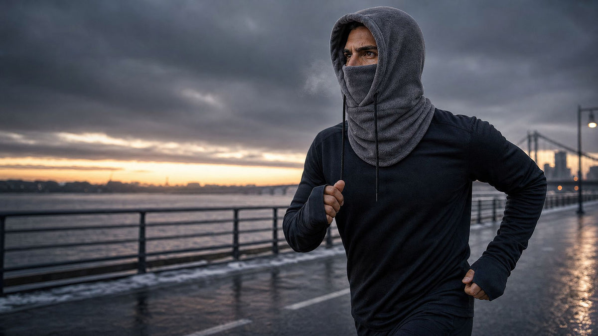 B/MORE Thermal Running Neck Warmer & Face Mask